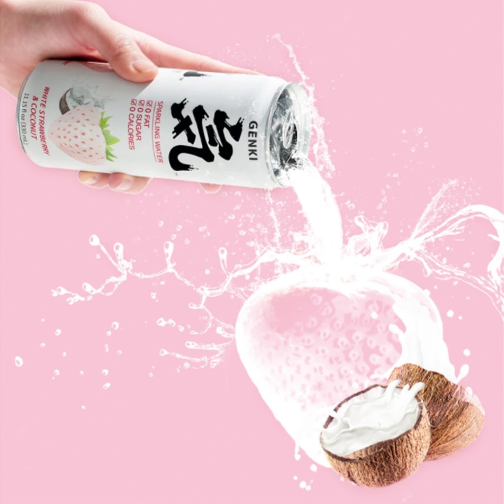 Nước Genki Forest Sparkling lon 330ml