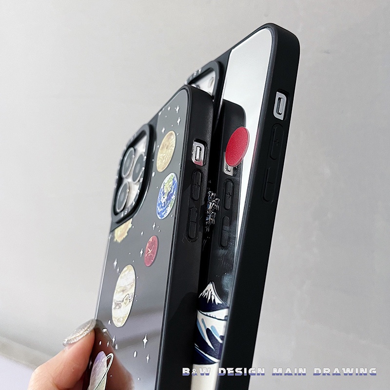 Ốp Điện Thoại Chống Sốc Tráng Gương Cho iphone 15 pro max 14 plus 13 mini 12 promax 11 xr x xs max 7g 7 plus se2020