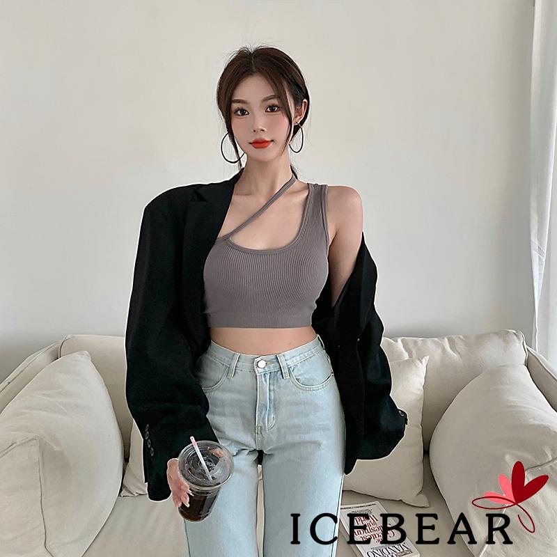 Áo kiểu croptop không tay hở vai ôm dáng quyến rũ dành cho nữ