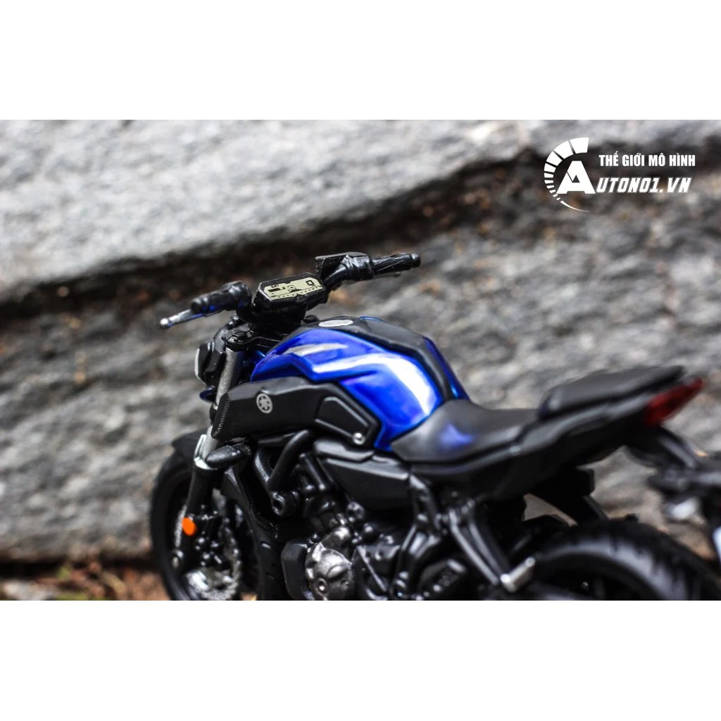 MÔ HÌNH XE YAMAHA MT-07 2018 1:18 MAISTO 7069