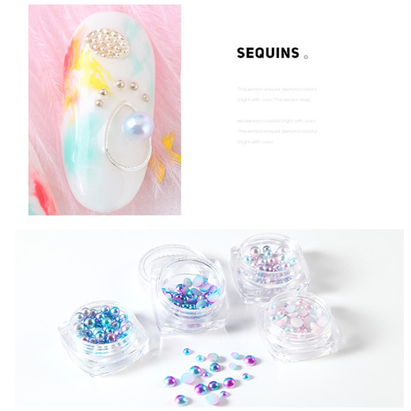 (Hàng Mới Về) Móng Tay Giả Đính Ngọc Trai Nhiều Kiểu Dáng