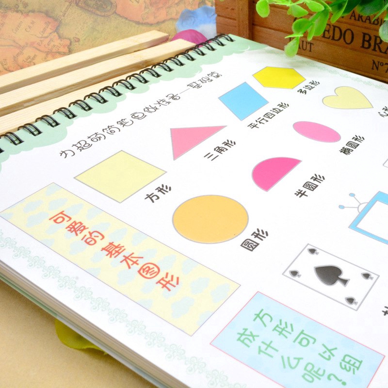 Sổ Tay Đồ Chơi Tập Vẽ Cho Trẻ Em