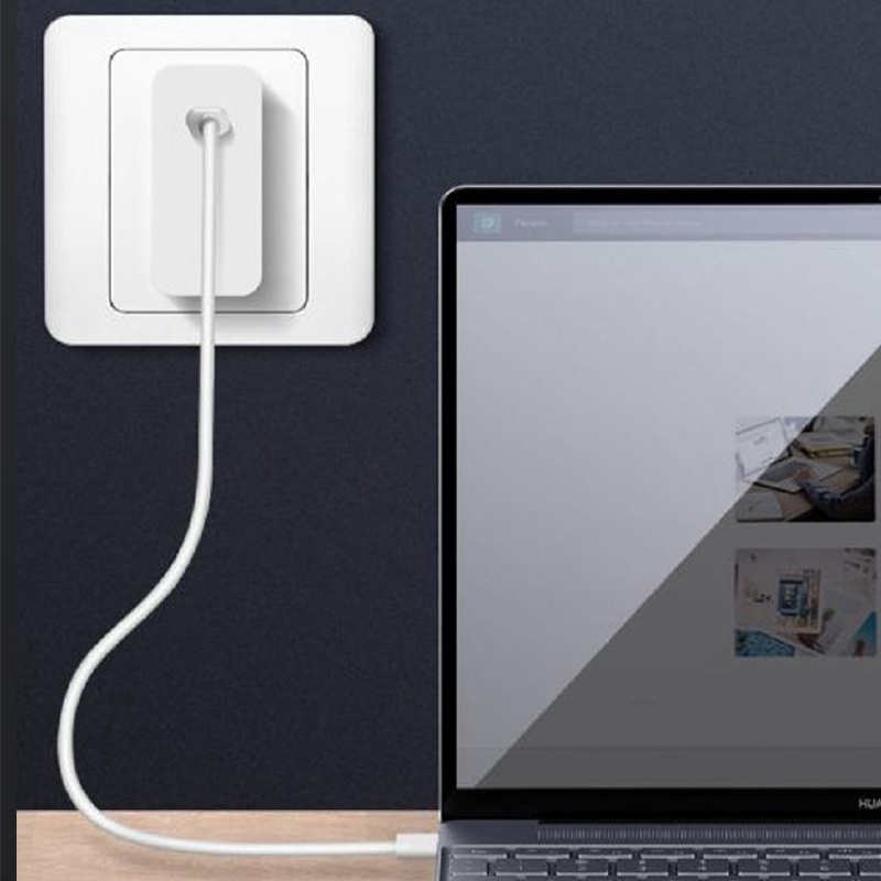 100% Chính Hãng Huawei 65W CP1 PD Chuẩn USB C Sang C Siêu Sạc P40 Pro Giao Phối Xs P30 Mate30 Pro MateBook