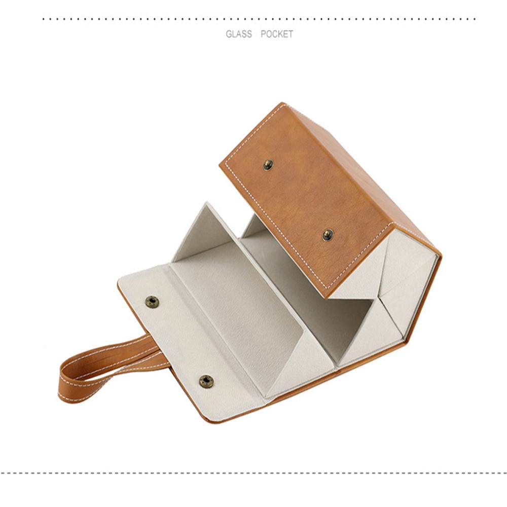 Hộp đựng mắt kính nhiều ngăn có thể gập lại tiện dụng