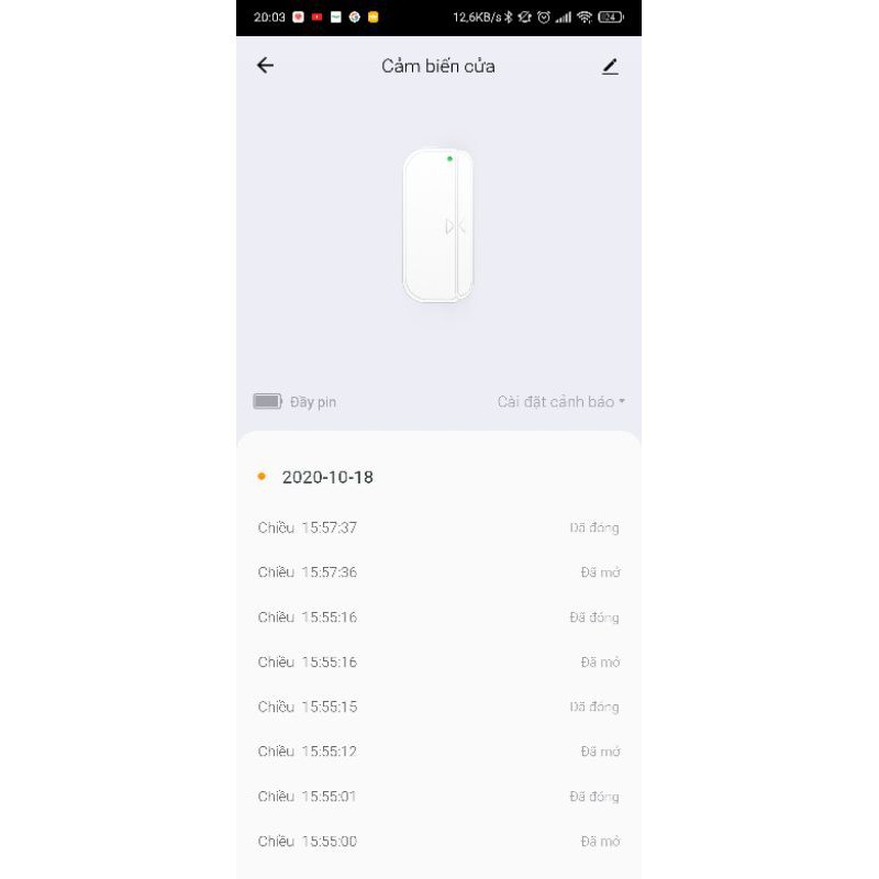 [SẴN HÀNG] Cảm biến cửa Tuya Zigbee 4 Trạng Thái Tuya Smart/ Smart Life Chính Hãng Bảo Hành 12 tháng (tùy chọn)