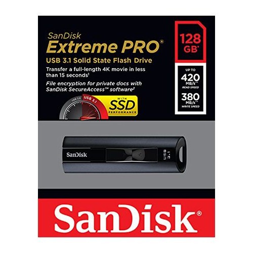 USB 3.1 SanDisk Extreme Go CZ800 128GB 200MB/s | BigBuy360 - bigbuy360.vn