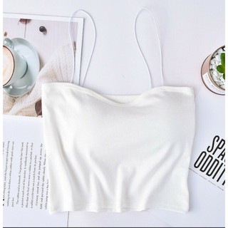 Áo Bra COTTON Dây Mảnh Dáng Lửng (2055)