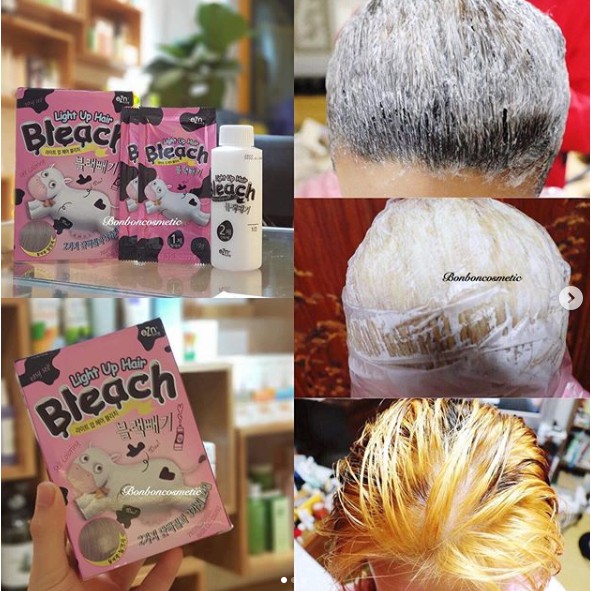 Tẩy tóc tại nhà Hair up hair bleach eZn