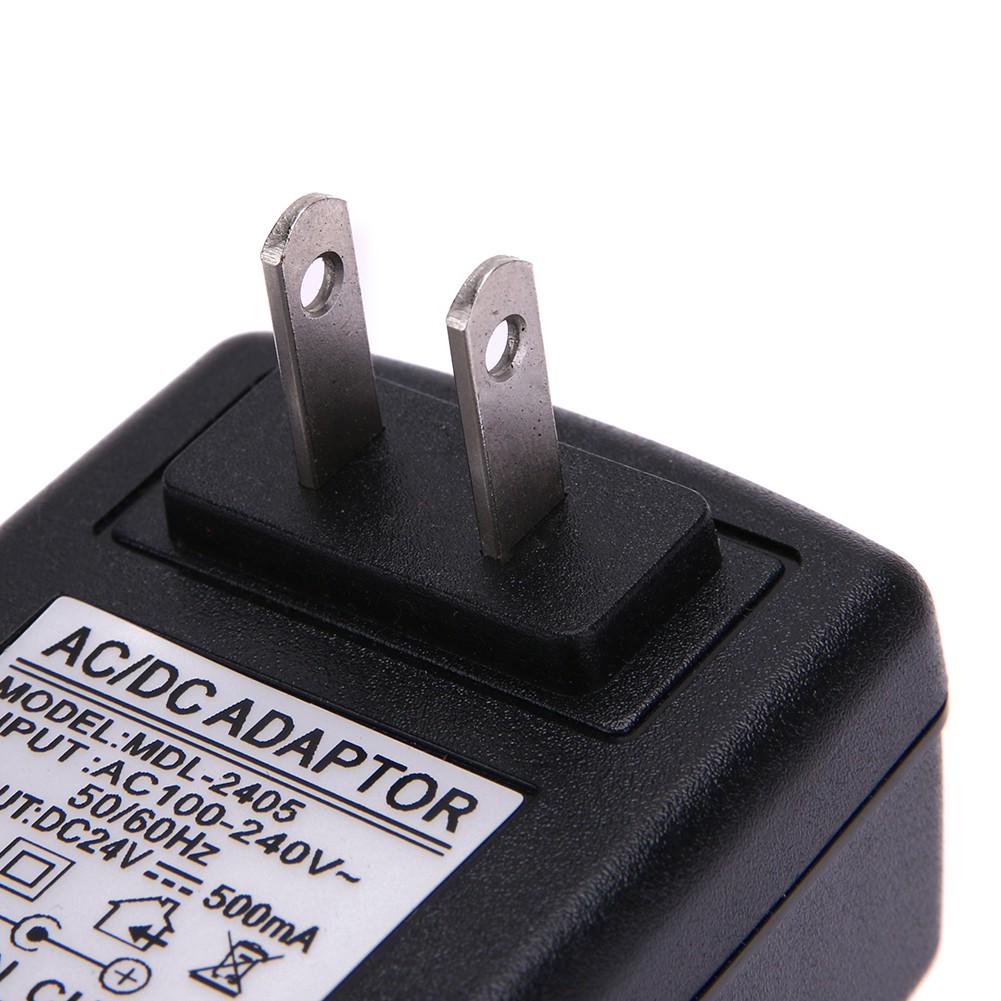 [mkchung] DC24V 0.5A Adapter AC 100V-240V to DC 24V Converter Power Supply Adapter 5.