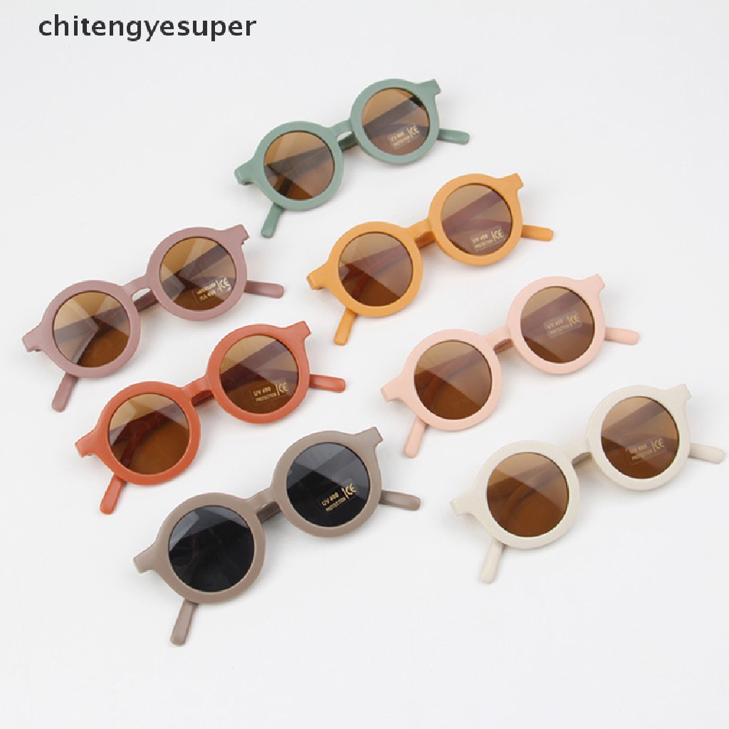 Kính Mát Chitengyesuper 2022 Gọng Tròn Dễ Thương Cho Bé