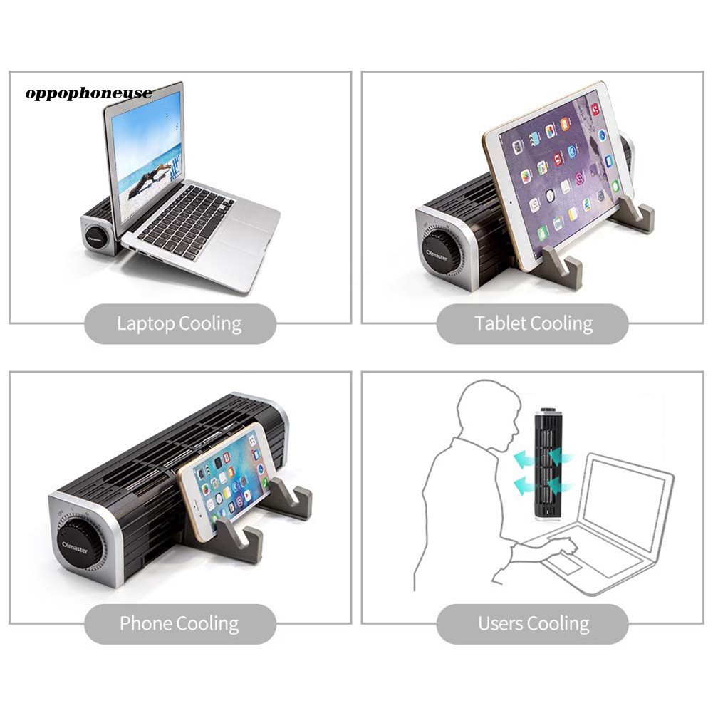 Quạt tản nhiệt cao cấp cho Laptop Điện thoại máy tính bảng