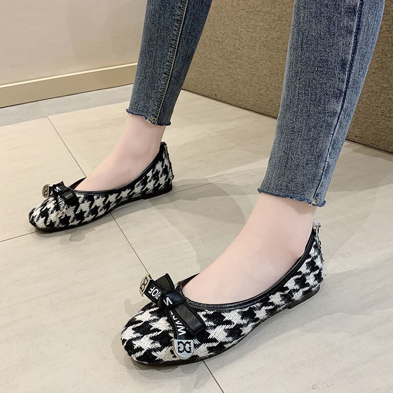 [in stock] women's flat shoes bow trend casual ins casual shoes versatile sandals shoes | BigBuy360 - bigbuy360.vn