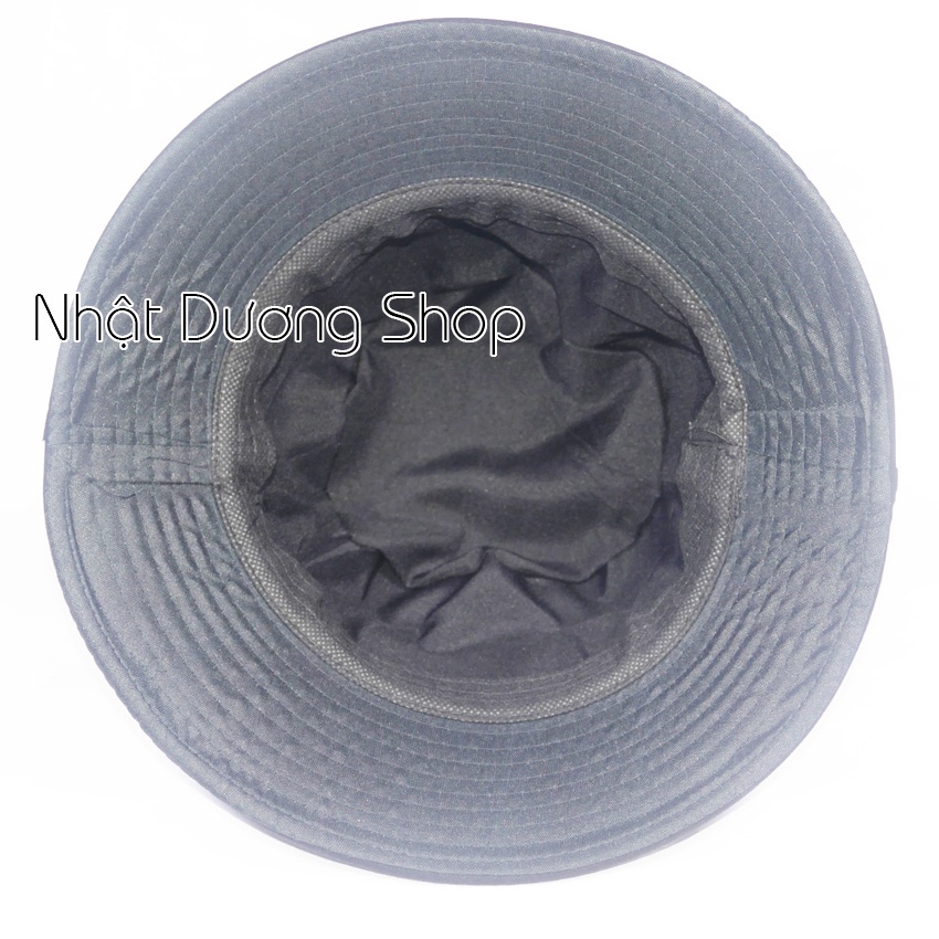 Nón tai bèo Bucket màu đen thích hợp cho mọi lứa tuổi và tuổi teen chất liệu cotton thoáng mát