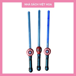 Kiếm đồ chơi phát sáng có đèn, nhạc trẻ em_Kiếm người nhện, Captain America