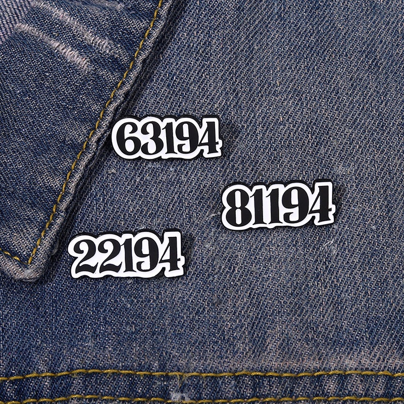 Ghim cài áo MISS ZOE 63194 22194 81194 họa tiết hoạt hình The Promised Neverland tráng men