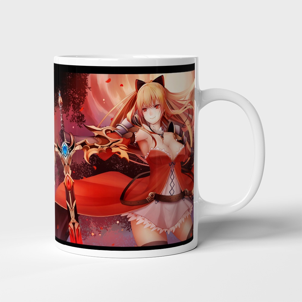 Cốc uống nước Anime, ly in hình GRANBLUE FANTASY - Mẫu 1. Nhận in theo yêu cầu
