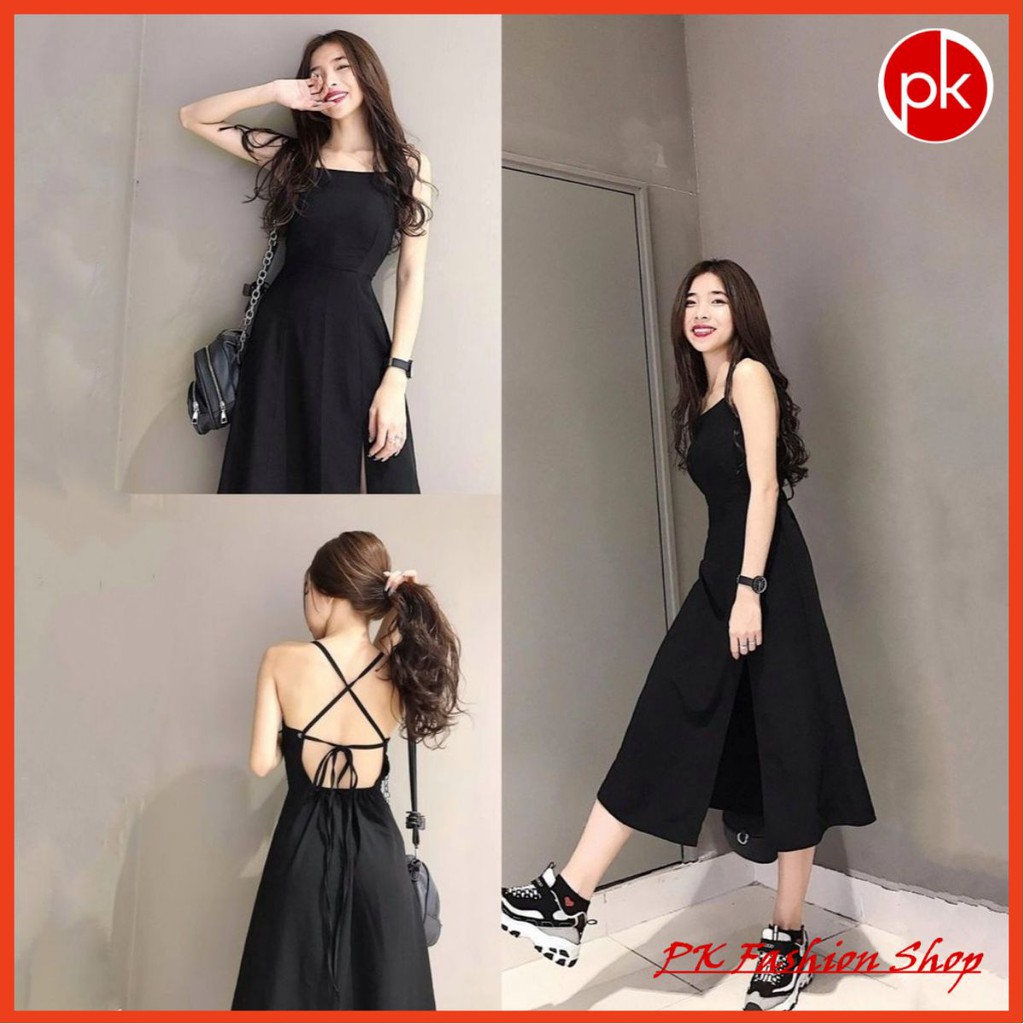 Đầm/Váy JUNS DRESS (ĐEN) Mẫu mới 2020 | BigBuy360 - bigbuy360.vn