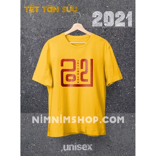 Series 05 - Áo Tết Tân Sửu 2021 - Form Unisex Tay Lỡ màu đặc biệt theo phong thủy cho năm mới nhiều may mắn