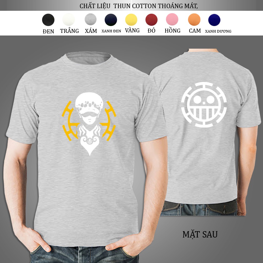 [FreeShip] Áo Phông Nam Nữ, Áo Thun Nam Nữ OnePiecee Laww Chất Thun đủ màu đủ size