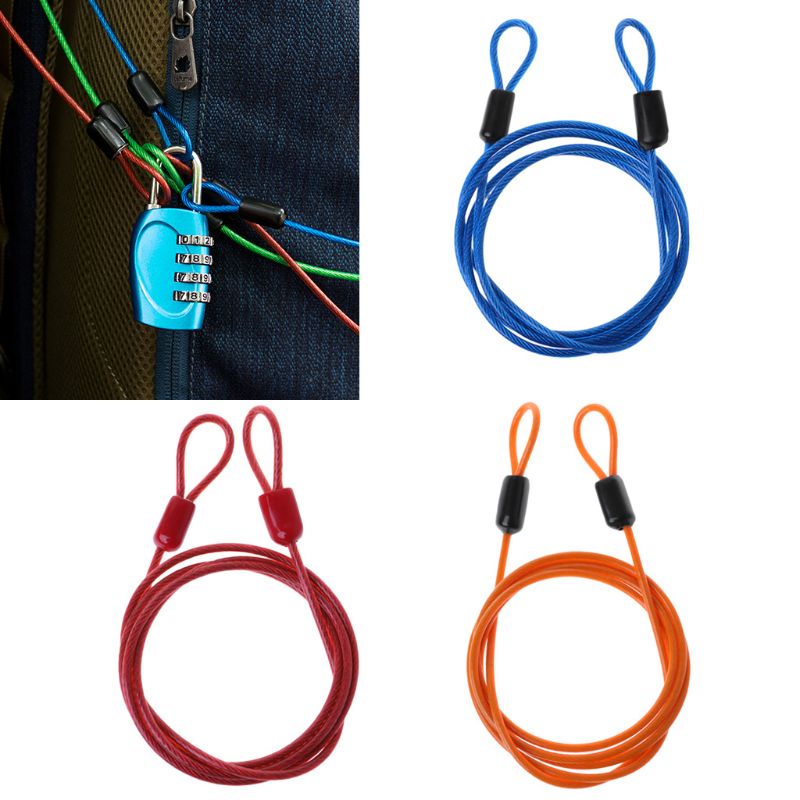 Dây Thép Khóa Xe Đạp Chống Trộm 1m