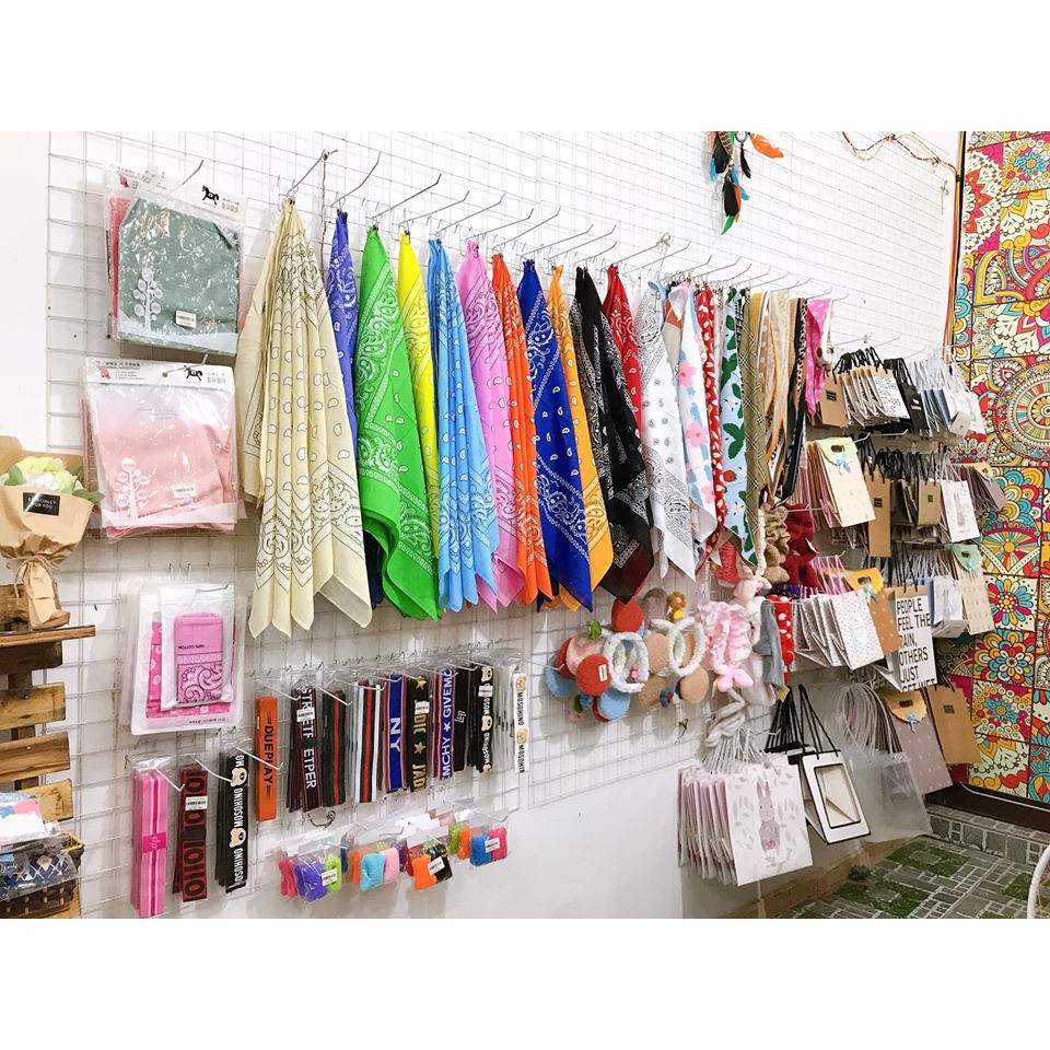 Khăn vuông badana chất liệu cotton kích thước 55*55 phụ kiện quà tặng king9