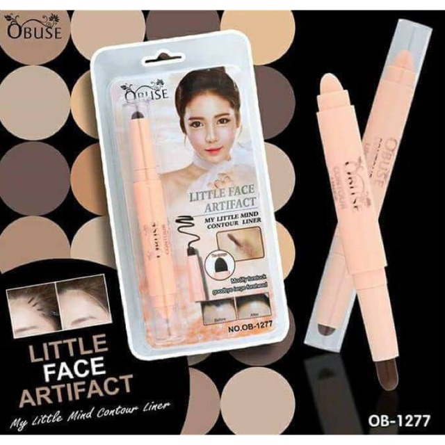 Kem Che Khuyết Điểm Tóc Thưa Hói Ob1277 Màu Nâu Xám Obuse Contour Stick