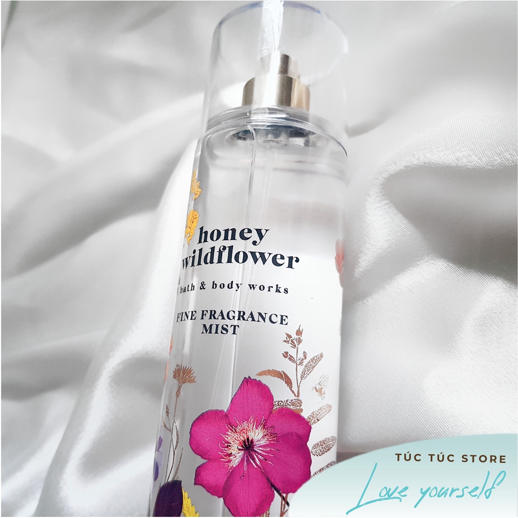 (Auth Mỹ) Full & 30ml - Honey Wildflower - Xịt Thơm Toàn Thân Bath & Body Works Body Mist | BigBuy360 - bigbuy360.vn