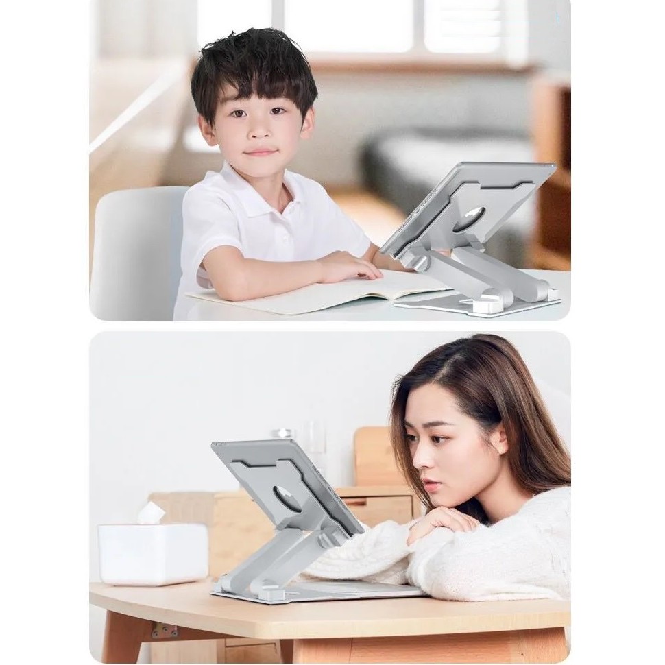 [Mã SKAMPUSHA7 giảm 8% đơn 250k](Cỡ lớn) Giá đỡ nâng máy tính bảng tablet Ipad Surface có thể chỉnh độ cao IDock T27