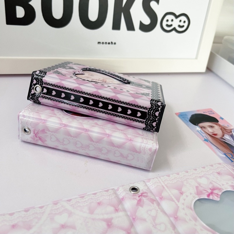 Album Ảnh 3 inch 20 trang sheet PVC - Collect Book Black Pink