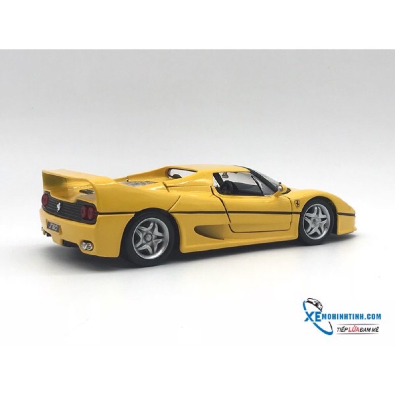 Xe Mô Hình Ferrari F50 1:24 Bburago (Vàng)