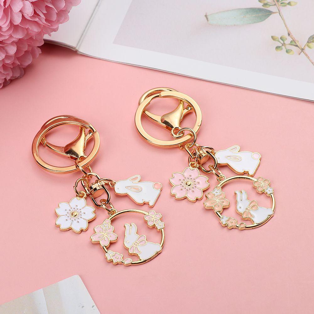 Móc Khóa Hình Thỏ BORAG Dễ Thương