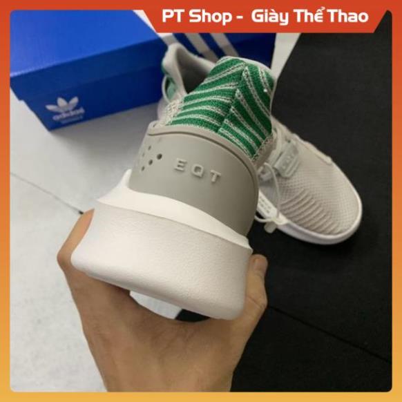 [Freeship+ Hàng Sịn Sò] Giầy EQT Xám Xanh Lá, Giày Sneaker thể thao nam nữ ghi trắng siêu đẹp full phụ kiện