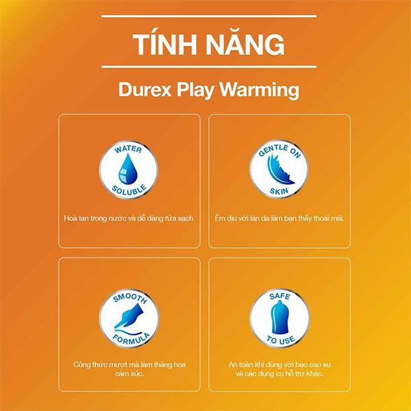 Gel bôi trơn Durex Play Warming 100ml (Mới)