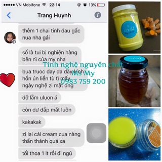 Tinh Bột Nghệ 100% Nguyên Chất HandMade
