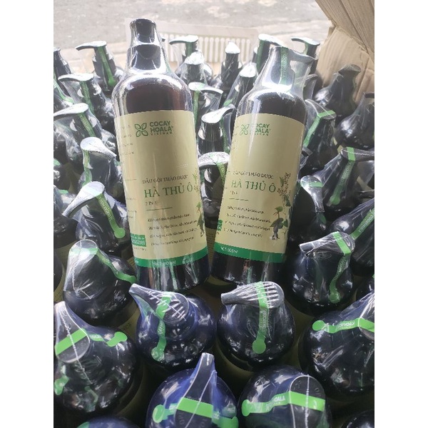 Dầu gội thảo dược hà thủ ô chai lớn 800ml