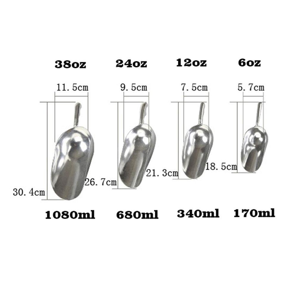Muỗng Múc Đá Bằng Hợp Kim Nhôm An Toàn Tiện Dụng Cho Nhà Bếp / Quán Bar