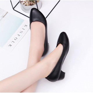 [GIÁ HỦY DIỆT] Giày cao gót nữ da lì 4cm siêu bền kèm hình thật FREESHIP 50K_Hàng VNXK_M4 ❤️❤️❤️