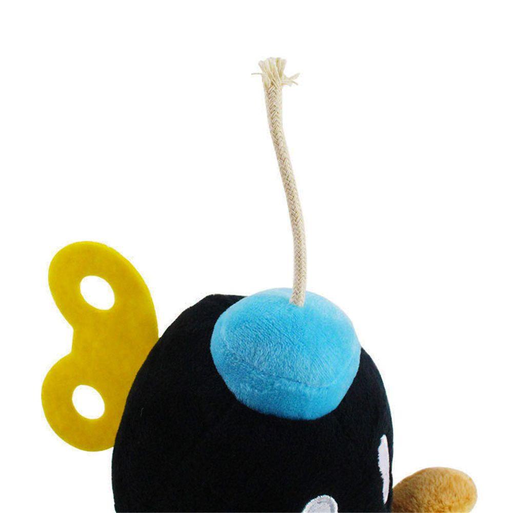 ANEMONE Gà Nhồi Bông Mềm 15cm Màu Đỏ Đen Đáng Yêu