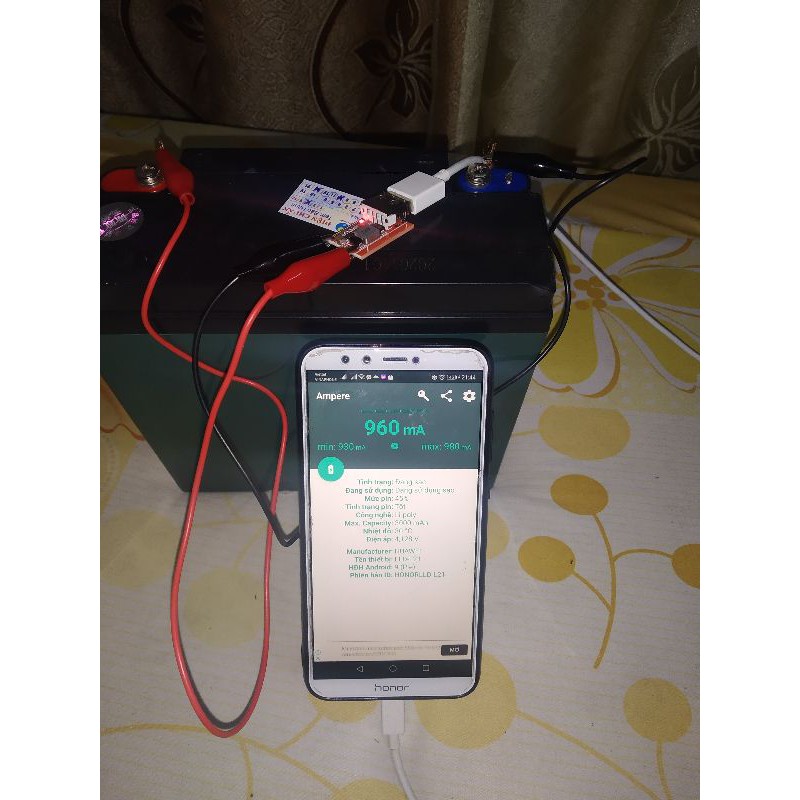 Mạch Hạ Áp BUCK Dc 6-24v Sang Dc 5v 3a đầu ra usb âm dùng sạc điện thoại từ ắc quy pin 3s 4s 5s