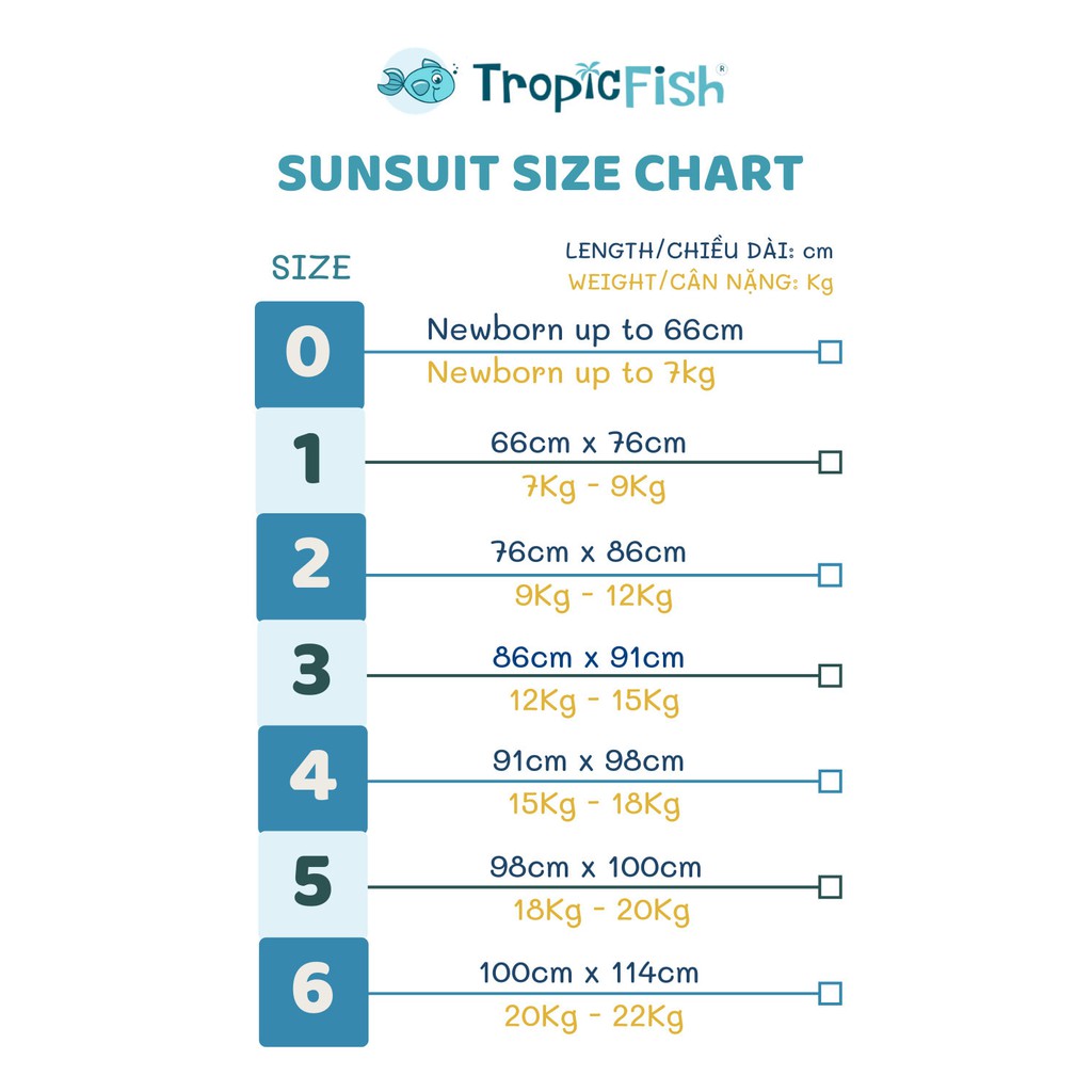 Đồ bơi chống nắng cao cấp cho bé Race B - TropicFish Baby Swimwear Race B