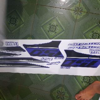 Tem rời dán xe ex 150 đặt in