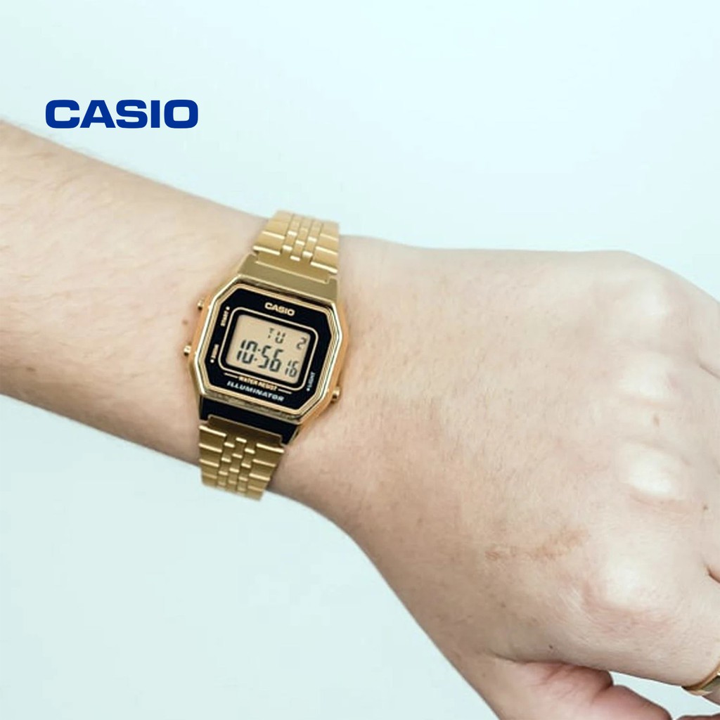 Đồng hồ nữ CASIO LA680WGA-1DF chính hãng - Bảo hành 1 năm, Thay pin miễn phí