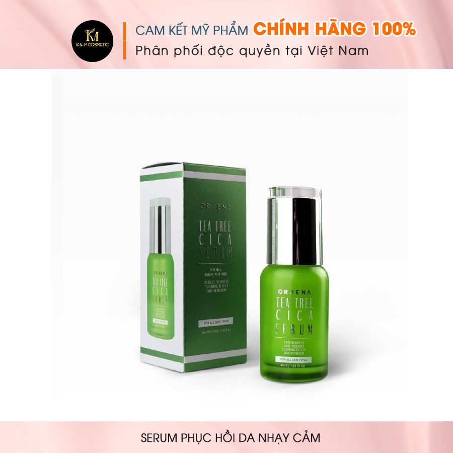 Serum Dưỡng Da Phục Hồi Da Nhạy Cảm - Tea Tree Cica Emulson Orjena  45ml- OR850