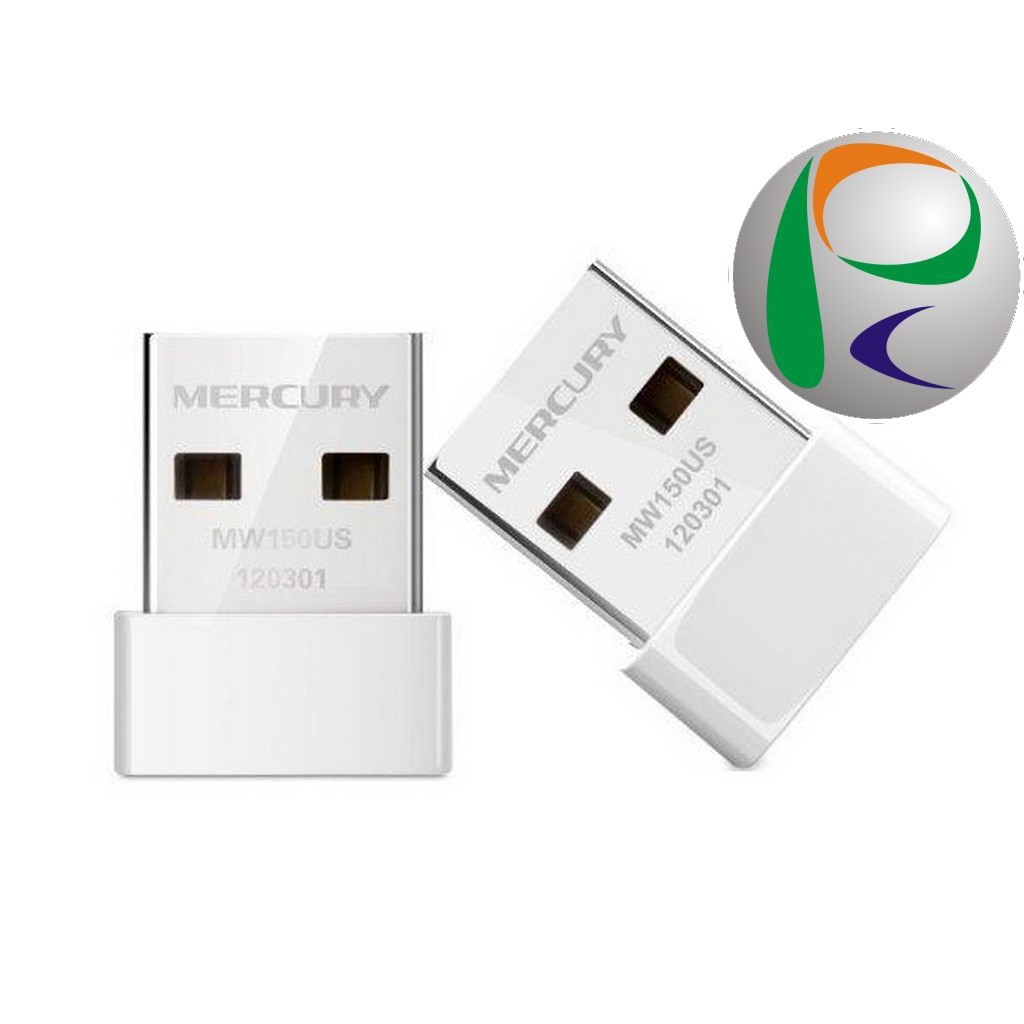 Bộ Thu Wifi Không Dây Chuẩn N Mini USB Mercusys MW150US (150Mbps) - Hàng Chính Hãng