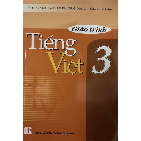 Sách - Giáo trình Tiếng Việt 3