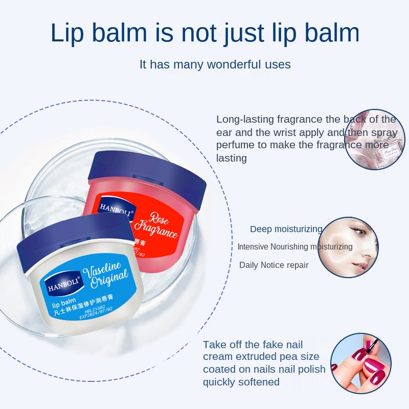 Bộ 4 son dưỡng môi Vaseline FIT COLORS cấp ẩm giảm vết nứt nẻ chăm sóc môi hiệu quả