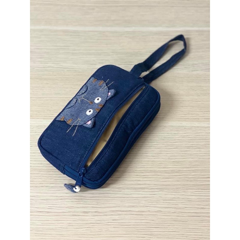 Vi đựng tiền và điện thoại Hikosen Cara