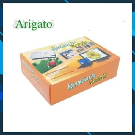 Box Chuyển VGA Ra Av Mini, Bộ Adapter Chuyển Đổi vga Sang AV SVIDEO. vtq.computer