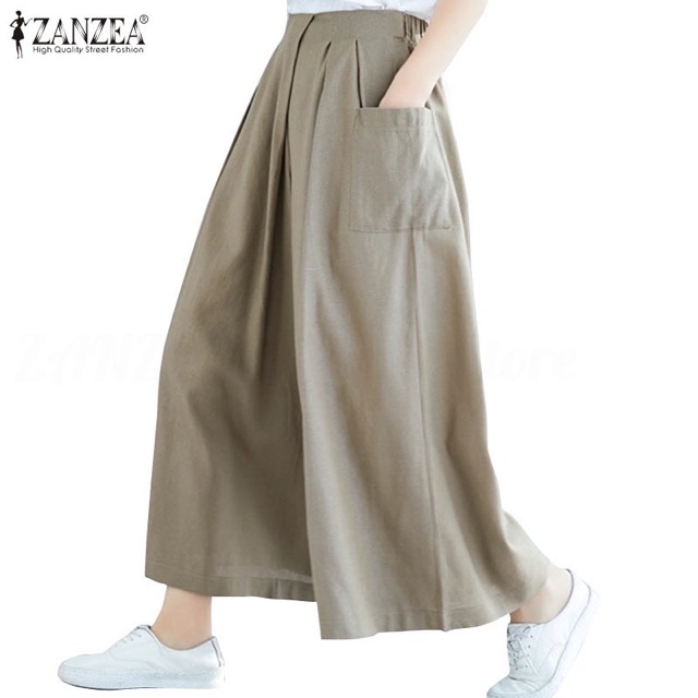 Quần lửng ống rộng culottes