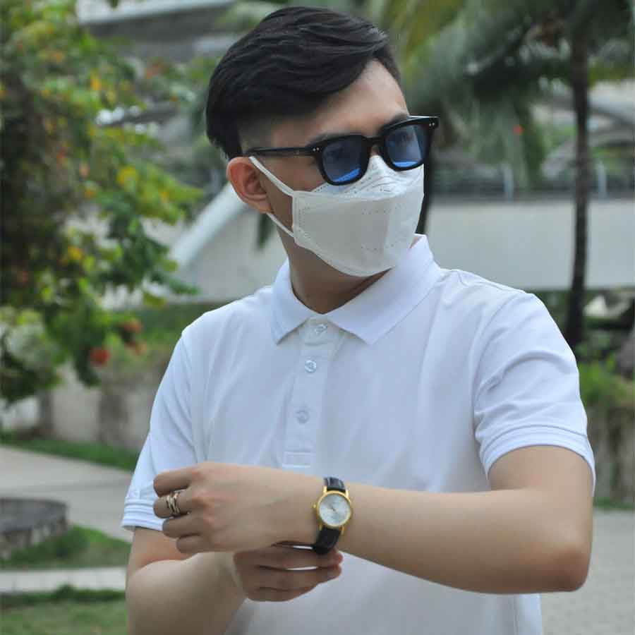 Áo polo nam DANTOZY chất thoáng khí thoải mái vải cá sấu cao cấp trơn BASIC